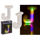 Neon-Leuchtbuchstabe, J, Höhe:16 cm,