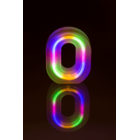 Neon-Leuchtbuchstabe, O, Höhe:16 cm,
