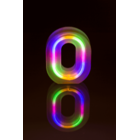 Neon Light Letter, O, Height: 16 cm, for