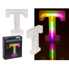 Neon Light Letter,T, Height: 16 cm, for