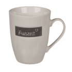 New bone china mug, Auszeit,