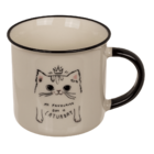 New Bone China Mug, Funny Kitten,