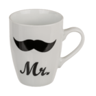 New Bone China mug, Mr. & Mrs.,