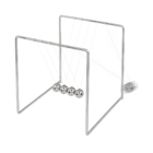 Newton's Cradle ca. 15 x 14 x 14 cm,