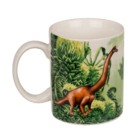 Nueva taza de porcelana de hueso, Dinosaurio,