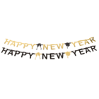 Paper garland, Happy New Year,