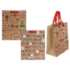 Paper gift bag, Ho Ho Ho,