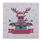 Paper napkins, Biking Santa Deer,