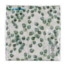 Paper napkins, Eucalyptus leaves,