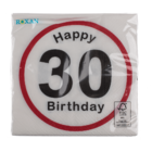 Paper napkins, Happy Birthday - 30,