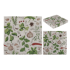 Paper napkins, Herbs & Spices,