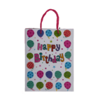 Papier-Geschenktüte, Happy Birthday,