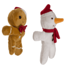 Peluche de Noël avec aimant, 15 cm