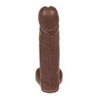 Penis soap with suction cup, brown,