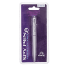 Penna Spy-pen, con inchiostro invisibile e luce