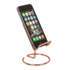 Phone holder, Rose gold, approx. 10 x 8 cm,