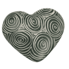 Pierres en stéatite, Hearts, avec