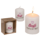 Pillar candle, Beste Mama der Welt,