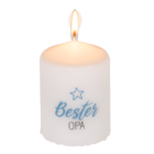 Pillar candle, Bester Opa,