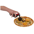 Pizza-Cutter, Motorrad, ca. 22 x 10 cm,
