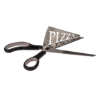Pizza cutter with lifter, ca. 27 x 8 cm,