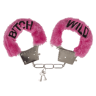 Plüsch-Handschellen- & Augenmaske, Sexy
