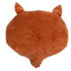 Plush cushion, fox head,