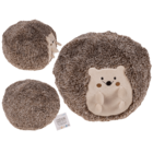 Plush cushion, hedgehog,