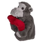 Plush Fighting Gorilla, 22 x 13 cm,