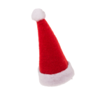 Plush hair clip, Christmas Hat with LED,