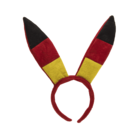 Plush Head Band Bunny, Germany Flag,
