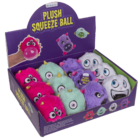 Plush Squeeze Ball, Monster,