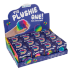 Plush squish ball, Rainbow, 7,5 cm,