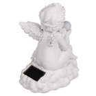 Polyresin angel sitting on cloud,