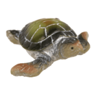 Polyresin decorative figurine, turtle, 5 x 2 cm,