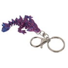 Porte-clès en métal, Motif 3D,