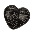 PREORDER - Soap Stones, Hearts, with engraving,