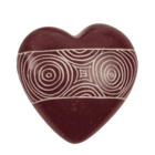 PREORDER - Soap Stones, Hearts, with engraving,