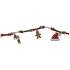 Pulsera de tela, colgantes de Navidad