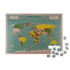 Puzzle, World Map,