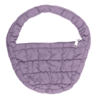 Quilted handbag, puffer bag, 28 x 21 cm,