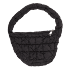 Quilted handbag, puffer bag, 28 x 21 cm,