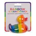 Rainbow Squeaking Duck, ca. 10 cm,