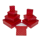 red coloured gift boxes, Shiny Hearts,