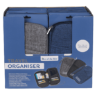 Reisedokumente, Brieftasche und Telefon-Organizer,