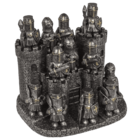 Ritter mit Burg-Display, Ritter 4 fach sortiert,