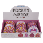 Round shaped pocket mirror, Love,