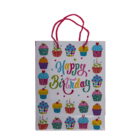 Sac cadeau en papier, Happy Birthday,