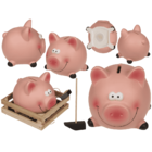 Savings bank, Pig with hammer,