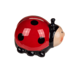 Savings box with lock, Ladybird,